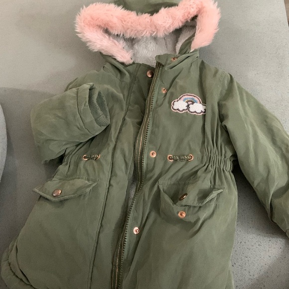 3t Fleece lined warm jacket George - Picture 1 of 6